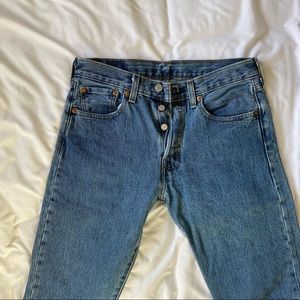levi’s 501 blue jeans 29x30